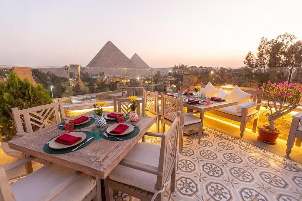 Elite Pyramids Boutique Hotel Kafret el-Gabal Exterior foto
